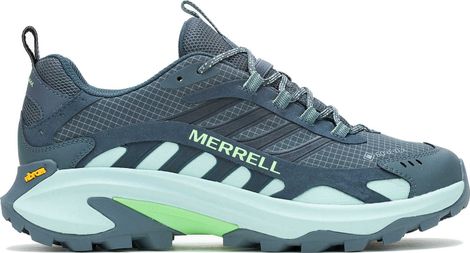 Chaussures de Randonnée Merrell Moab Speed 2 Gore-Tex Bleu