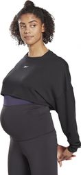 Sweatshirt femme Reebok Studio Maternity Cropped Long Sleeve