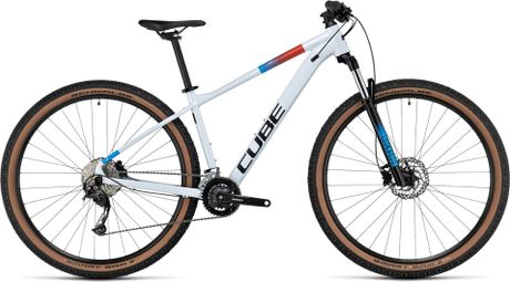 Cube Aim SLX Hardtail MTB Shimano Alivio/Altus 9S 29'' Weiß Blau 2023