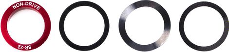 Elvedes Spacers Kit for Shimano 24mm to GXP 22mm