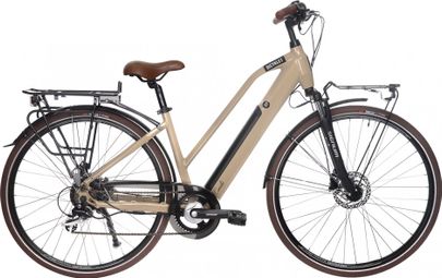 Bicyklet Camille Elektrische Stadsfiets Shimano Acera/Altus 8S 504 Wh 700 mm Ivoor Beige