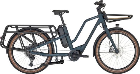 Vélo Cargo Longtail Électrique Bergamont E-Cargoville LT Shimano Cues 10V 545 Wh 26'' Bleu
