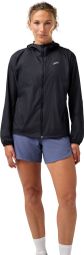 Women's Brooks Canopy Packable Windbreaker Jacket Black