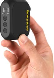Mini pompe électrique ANOUTWAY - compresseur compact 120PSI (8 bars) - écran digital affichage Bars ou PSI