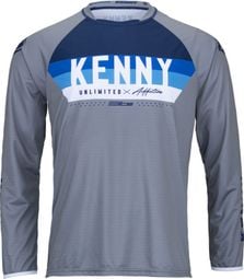 Kenny Elite Long Sleeve Jersey Grijs / Blauw