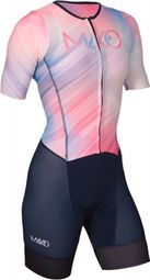 Mako Pro Set-In Fade Out triatlonpak voor dames, roze/blauw