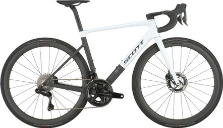 Bicicletta da strada Scott Addict RC Pro con Shimano Dura-Ace Di2 12 velocità, 700 mm, bianco/nero, 2026