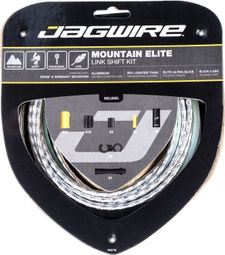 Kit Câble et Gaine VTT Jagwire Mountain Elite Link pour Dérailleur Argent