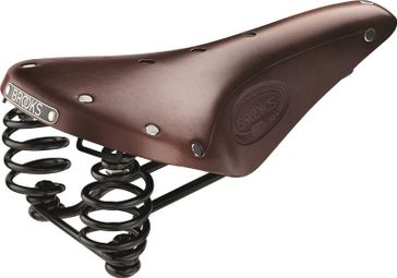 Brooks England Selle vélo B396 Flyer marron pour hommes