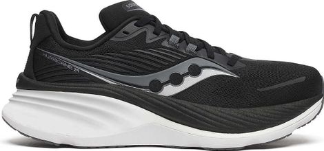 Chaussures Running Saucony Hurricane 24 Noir/Blanc Homme