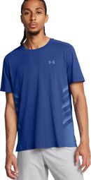 Maillot manches courtes Under Armour Launch Elite Bleu Homme