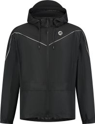 Veste de pluie - Femme et Homme - Noir - Rogelli Commuter Essential
