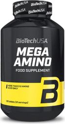 Mega Amino (100 Tabs) - Biotech Usa - Amino