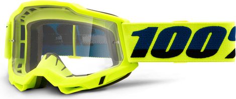 100% Accuri 2 Goggle Yellow Mask - Klare Linse