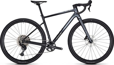 Focus Atlas 6.7 Gravel Bike with Shimano Cues 11-speed, 700 mm, Gray/Black, 2026