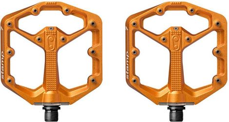 Crankbrothers stamp 7 pair of pedals orange