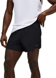 Pantalones cortos Hoka Glide Run 5 pulgadas Negro Hombre