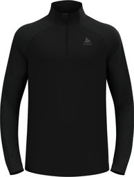 Odlo 1/2 Zip Essential Ceramiwarm Maglione Nero