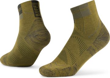 Chaussettes Buff Coolnet Quarter Kaki
