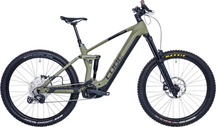 Cube Stereo Hybrid 160 HPC Race 750 27.5 Shimano Deore 12V 750 Wh 27.5'' Volledig geveerde elektrische mountainbike Olijfgroen 2023 - Gereviseerd product