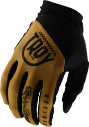 Troy Lee Designs Flowline Gold Long Gloves