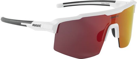 Occhiali Mavic Shield Bianco/Rosso