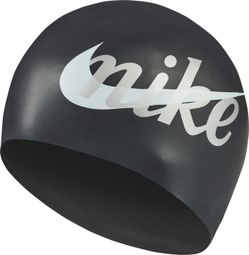 Nike Swim siliconen badmuts, zwart