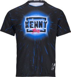 Short Sleeve Jersey Kenny Indy Neon Blue / Black