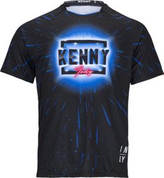 Maillot Manches Courtes Kenny Indy Neon Bleu / Noir