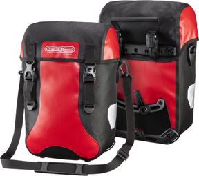 Ortlieb Sport-Packer Classic 30L Fahrradtaschen Paar Rot Schwarz