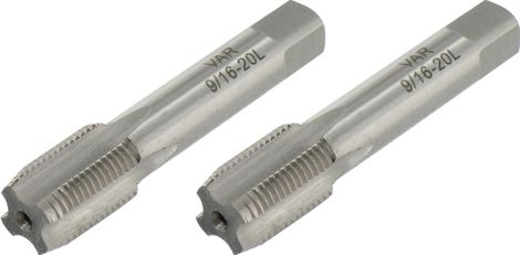 VAR Set of 2 Crank Taps 9/16''x20 tpi