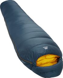 Saco de dormir largo Helium 400 de Mountain Equipment, azul