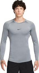 Nike Pro Grijs Heren Trui met lange mouwen