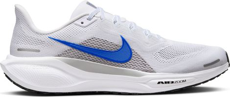 Nike Pegasus 41 Wit/Blauw Heren Hardloopschoenen