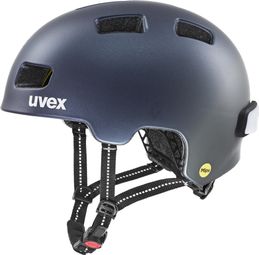 Uvex City 4 Mips City Helm Blauw/Grijs