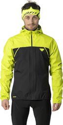 Dynafit Alpine 3L Yellow/Black Waterproof Jacket for Men