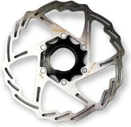 Ashima ARO 18 Centerlock Brake Disc in Stainless Steel ARP Black