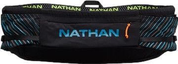 Nathan Pinnacle Hydration Belt Zwart/Blauw