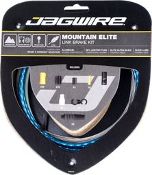 Jagwire Mountain Elite Link 2017 Juego de frenos azul