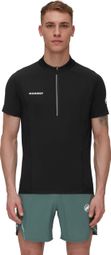 Mammut Aenergy Half Zip Short Sleeve Jersey Zwart