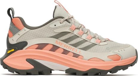 Merrell Moab Speed 2 Gore-Tex wandelschoenen voor dames, grijs/koraal