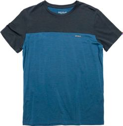 Camiseta Devold Classic Linear Azul Hombre