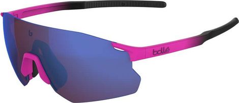 Sonnenbrille Icarus Rose Schwarz Matt - Braun Blau