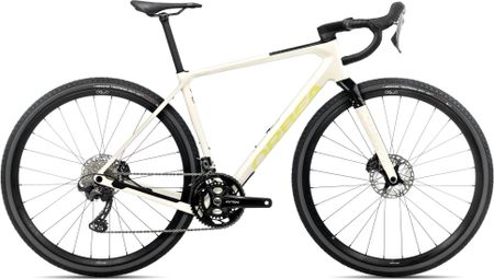 Vélo de Gravel Orbea Terra M20TEAM Shimano GRX 12V 700 mm Blanc Ivory 2025