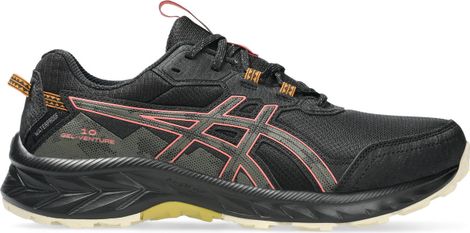 Asics Gel-Venture 10 Waterproof Trailschoenen Zwart/Roze Dames