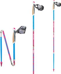 TSL Outdoor Trail Stöcke Trail Carbon 4 Cork Blau