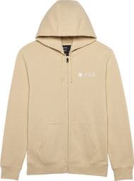 Fox ZIP Absolute Beige Hoodie