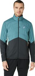 Veste thermique Asics Winter Run Bleu/Gris Homme