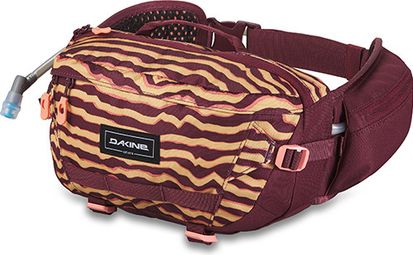 Ceinture Banane Dakine Hot Laps 5LOchre Stripe/Port Rouge / Jaune