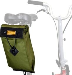 Restrap City Saddle Bag Large for Folding Bike Olive Green